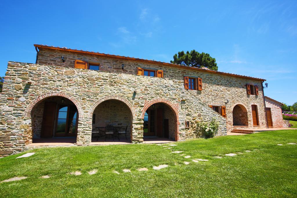 Tenuta Angelici Winery Casa Contea With Pool And Panoramic Pool Cortona Villa Terontola Bilik gambar